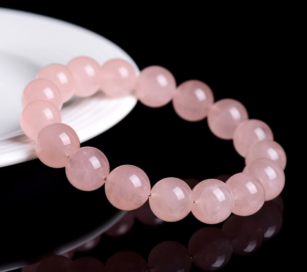 Natural Pink Moonstone Bracelet - Emotional Healing & Self-Love