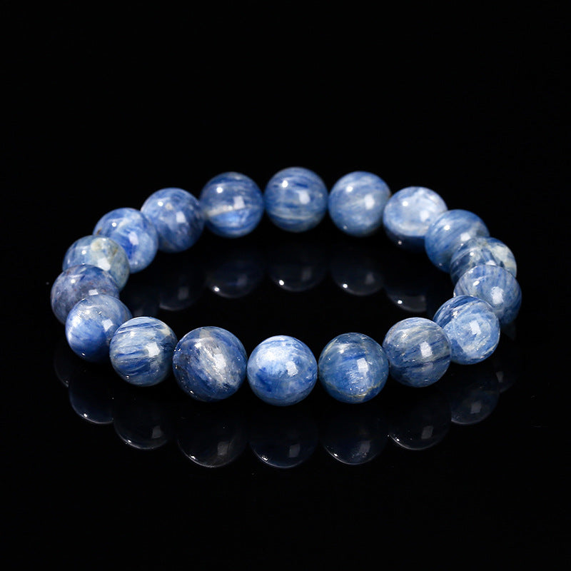 Natural Blue Kyanite Crystal Bracelet - Alignment & Clarity