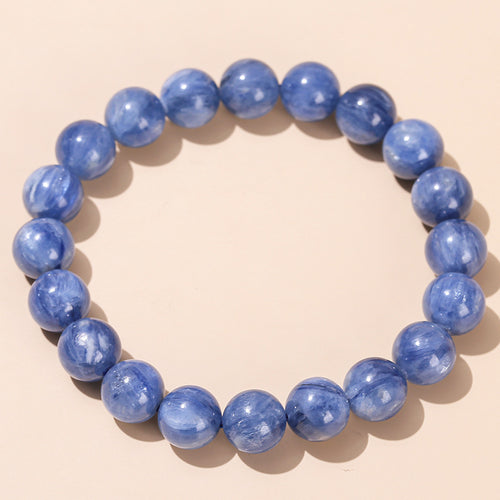 Natural Blue Kyanite Crystal Bracelet - Alignment & Clarity