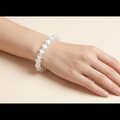 White Cat's Eye Energy Bracelet - Focus & Insight